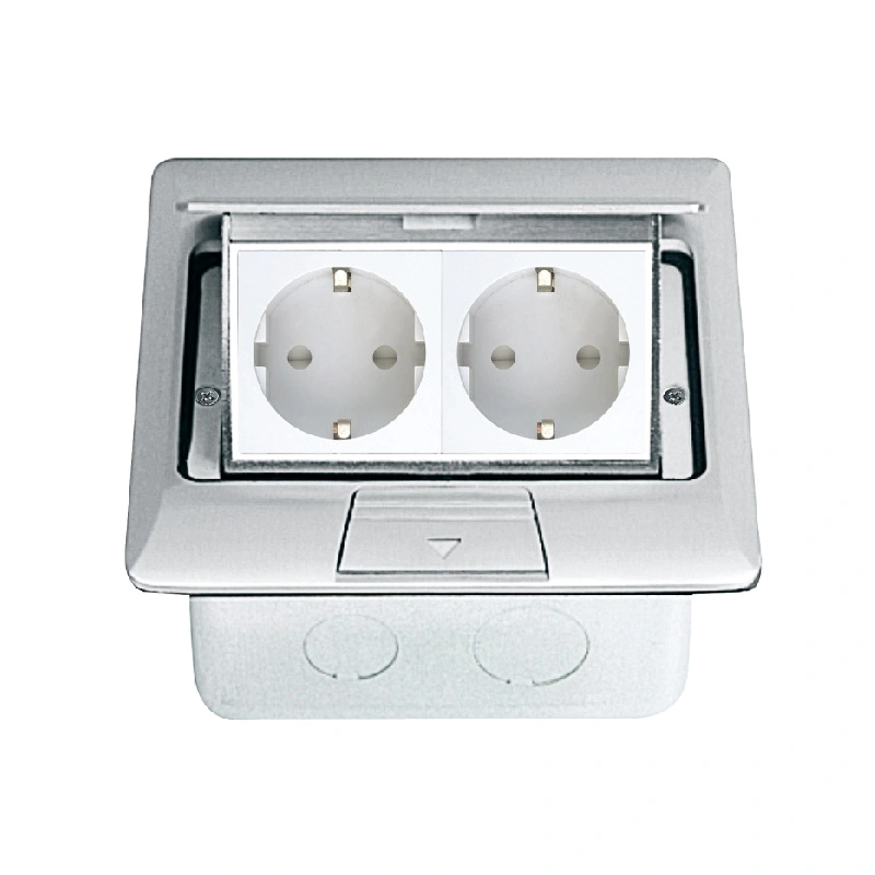 Versteekte Pop-up Vloer Socket Box Plug Socket